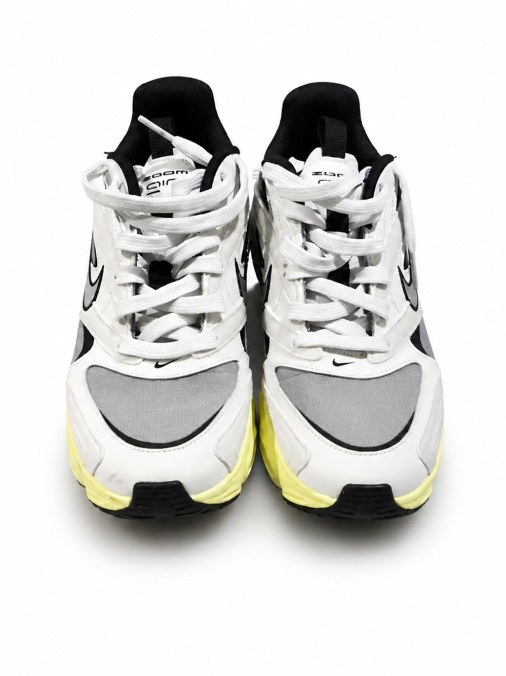 Nike Zoom Air Running Sneakers DV1129-003 White Black Volt Women’s 7.5